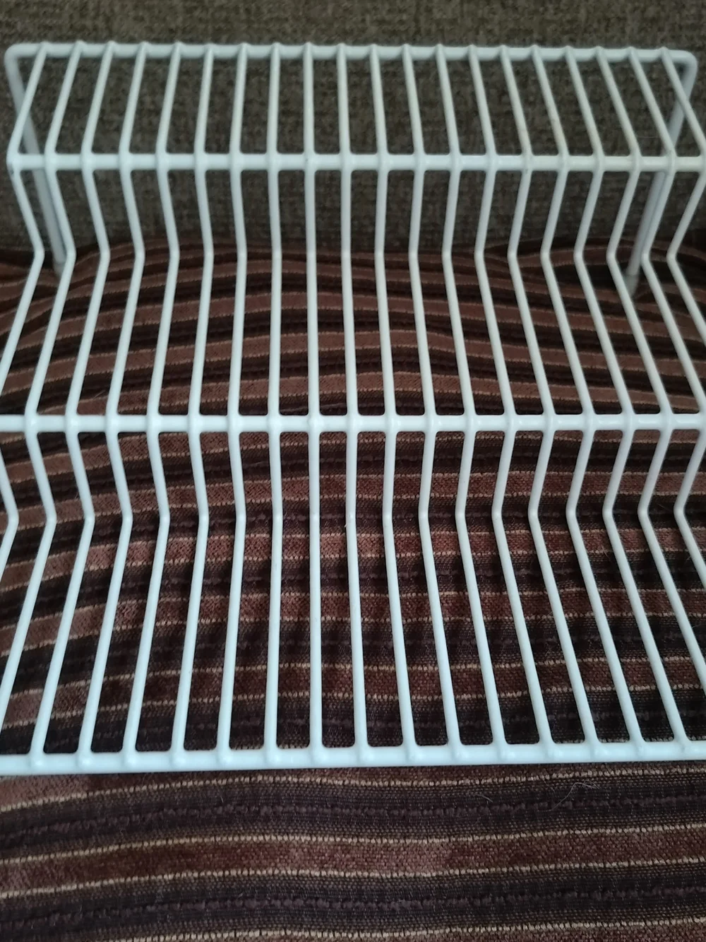 White Wire Shelf Storage Organizer